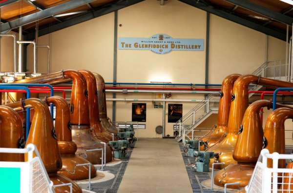 In the heart of the distillery