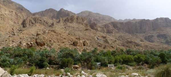 Wadi Tiwi: Počasí a sezóna