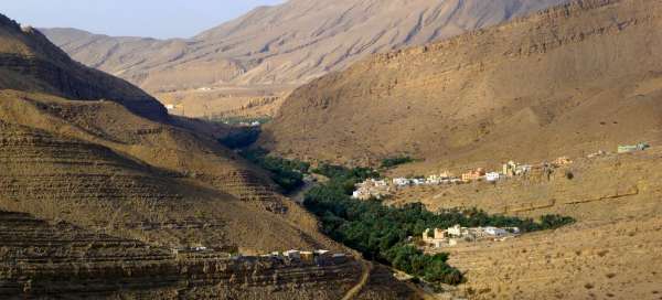 Montée au Jebel al Flahwil: Météo et saison