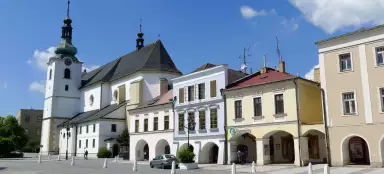 Náměstí Míru ve Svitavách