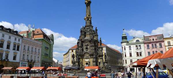 Plaza superior de Olomouc: Precios y costos