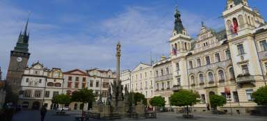 Pernstyn Square in Pardubice