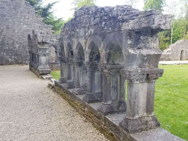 Las ruinas de la abadía