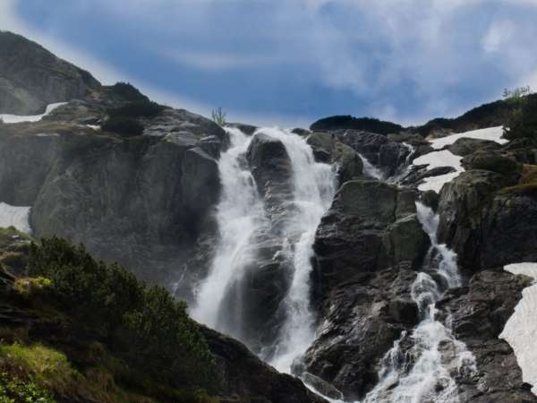 Siklawa-Wasserfall
