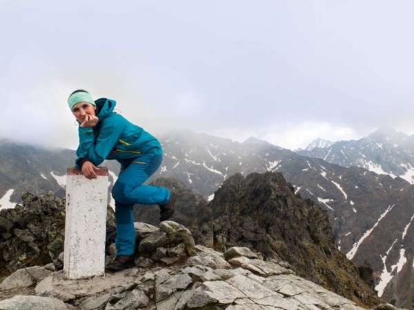 Hrubý štít 2172 m above sea level