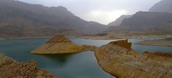 Viagem à barragem de Wadi Dayqah