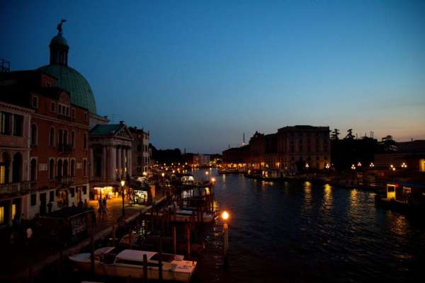 Abend Venedig