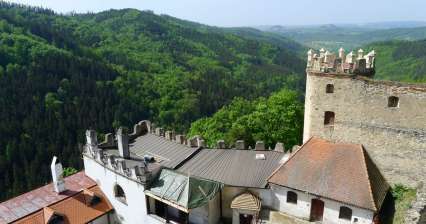 Un tour del castello di Boskovice