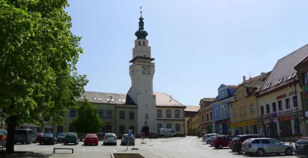 Torre del Ayuntamiento en Boskovice