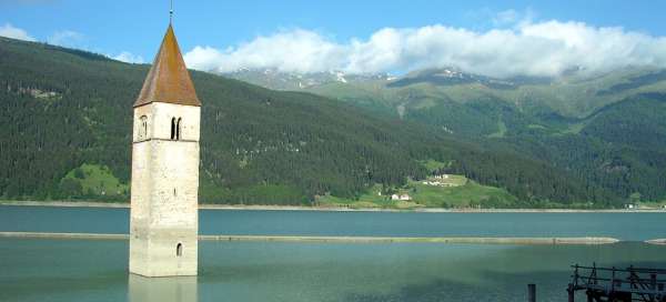 Jezero Lago di Resia: Počasí a sezóna