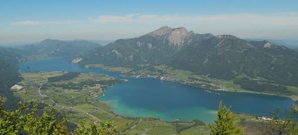 Ascent to Schafberg: Weather and season