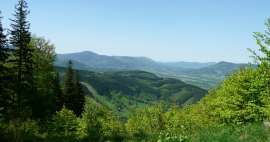 Beklimmingen naar de hoogste toppen van de Beskydy Mountains