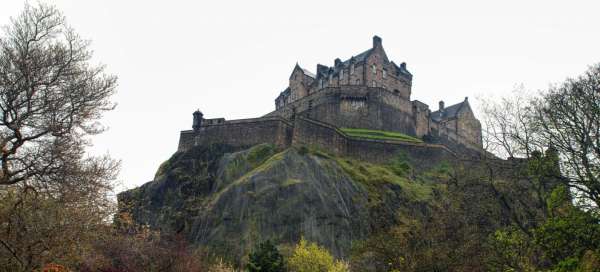Edinburský hrad: Ubytování