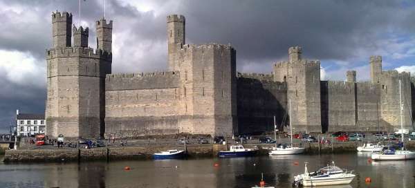 Château de Caernarfon: Météo et saison