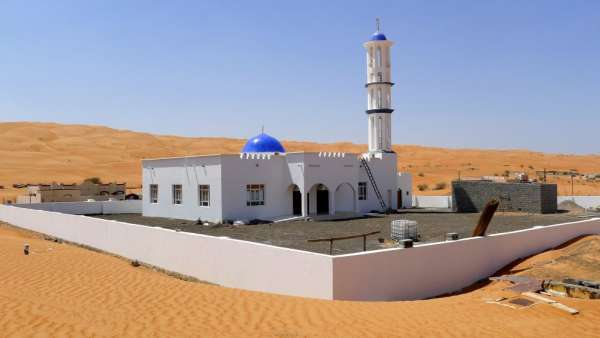 Costruzione della moschea