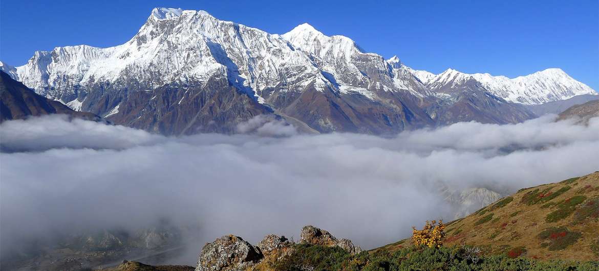 články Manang - oblasť Annapurny