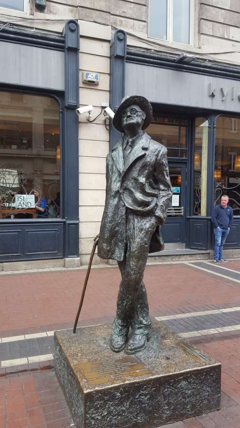 Estatua de James Joyce