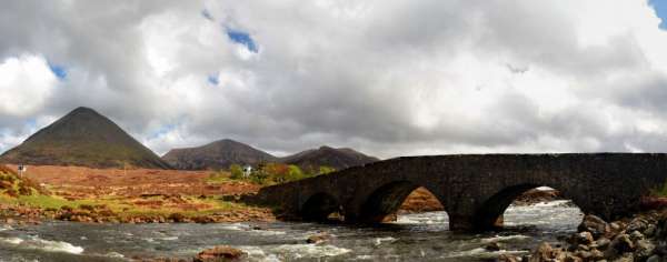 Historic bridge in Sligachan