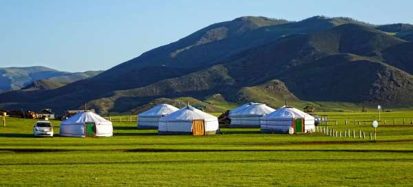 Nejkrásnější místa Mongolska: Ubytování