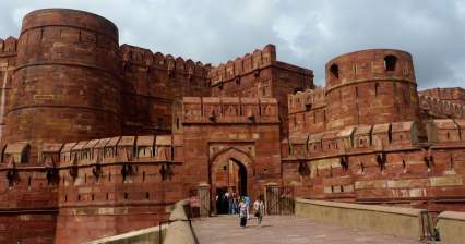 Forteresse rouge à Agra