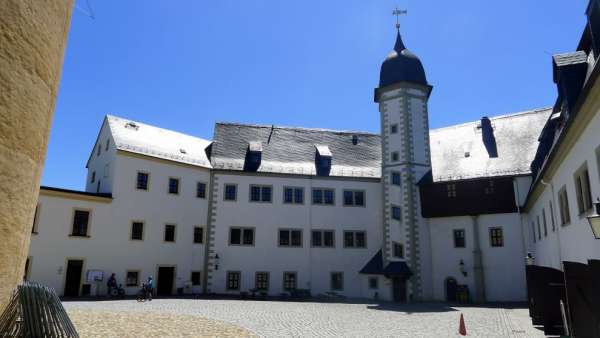 Courtyard of Zschopau Castle
