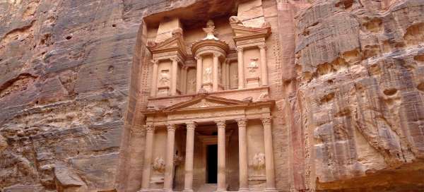 The most beautiful places in Jordan: Weather and season