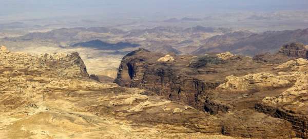 Grand kaňon Jordánska: Doprava