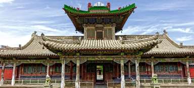 Зеленый дворец в Улан-Баторе