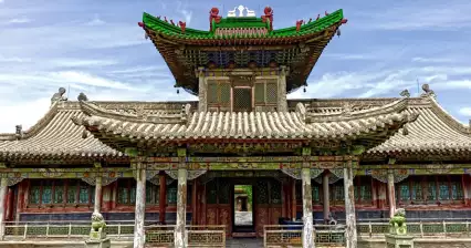 Palais vert à Oulan-Bator