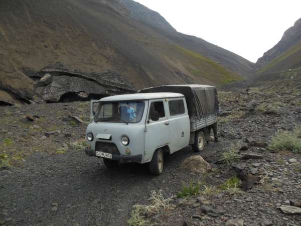 UAZ for wading.