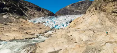 Caminata al glaciar Nigardsbreen