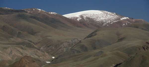 Onder de Baatar Khairkhan-gletsjer: Visa