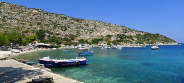 De haven van Agios Nikolaos