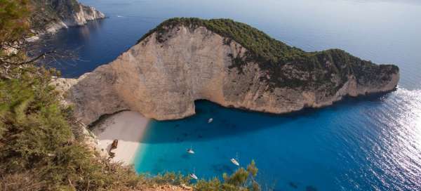 Pláž Navagio: Bezpečnost