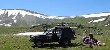 Errer dans la nature sauvage de l'Altaï russe, deuxième partie