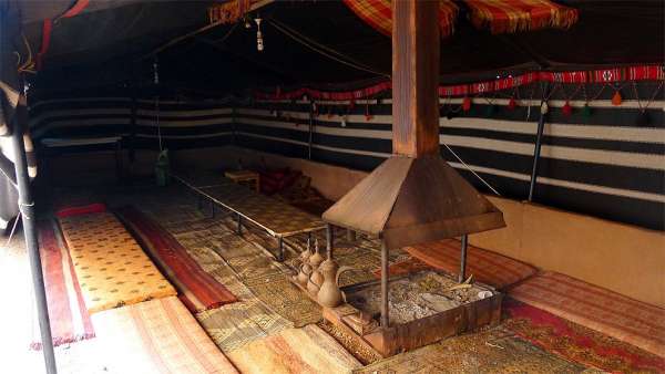 Namiot Beduinów