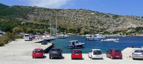 The southern part of the port of Agios Nikolaos