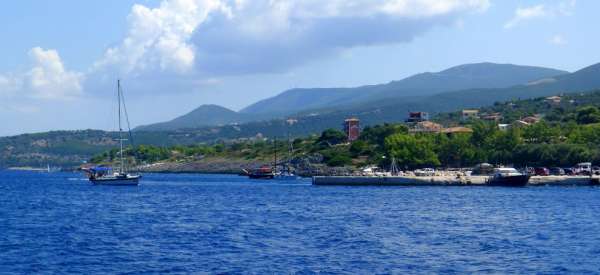 Vertrek vanuit de haven van Agios Nikolaos