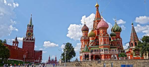 Red Square and St. Basil's Cathedral: Weather and season