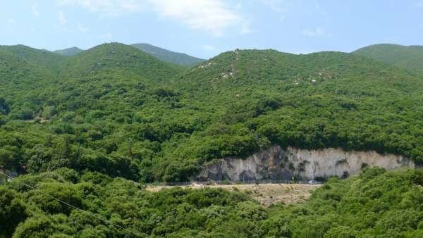 Zelené hory na Zakynthosu