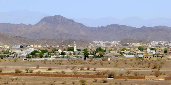 Výhled na Jebel Sham