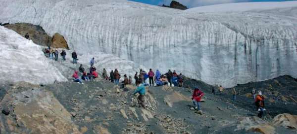 Ledovec Pastoruri: Počasí a sezóna