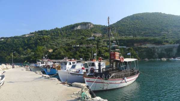 Der Hafen von Limni Keriou