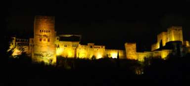 Hrad Alcazaba v Granade