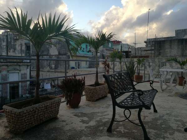 Havana - uitzicht vanaf het terras