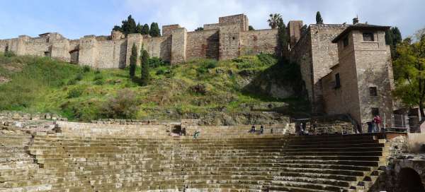Hrad Alcazaba v Malaze: Doprava