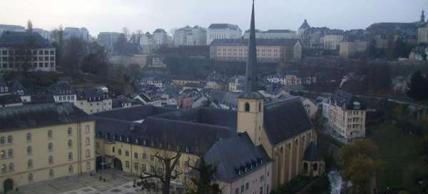 Prehliadka Luxemburgu: Počasie a sezóna