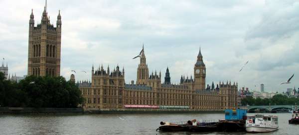 Westminsterský palác: Turistika
