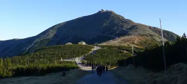 最も高いクルコノシュ山脈