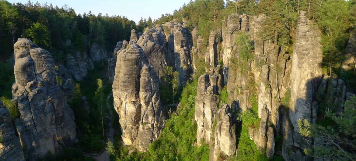 Prachovské Rocks: Traveling